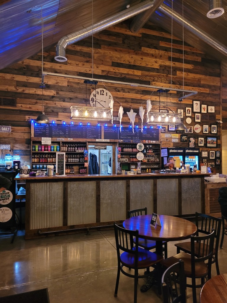 Peculiar Winery restaurant eclectic decor