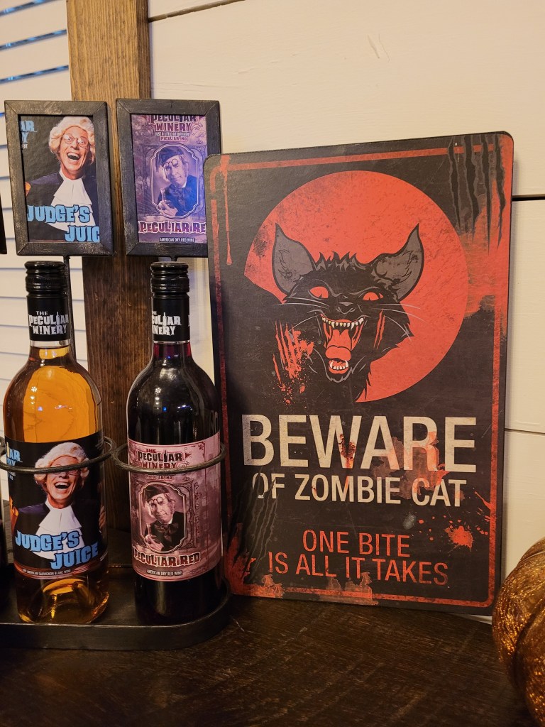 Peculiar Winery zombie Cat
