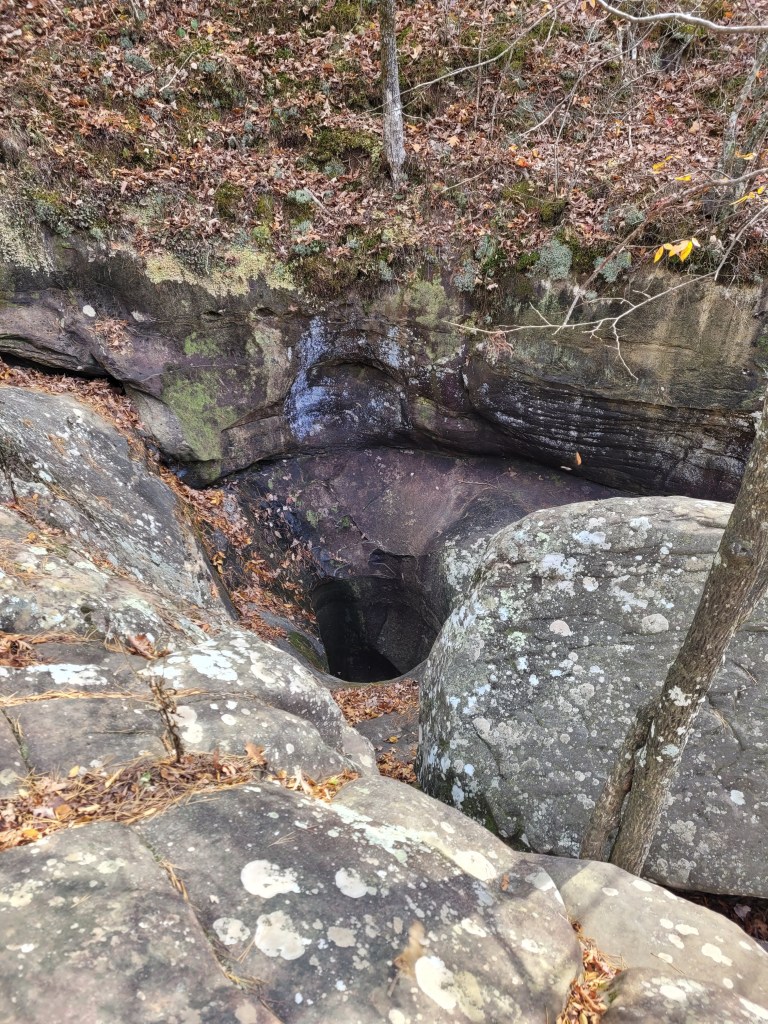 Glory Holes Falls view from top